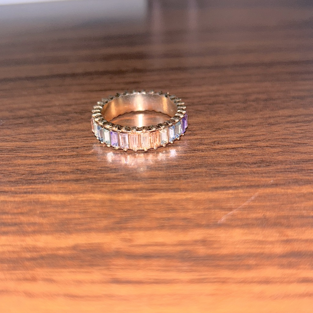 Multicolor Gold Ring